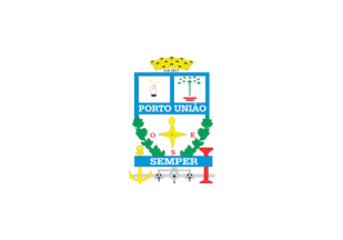 [Flag of Porto União,
SC (Brazil)]