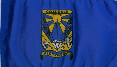 [flag of Coaldale]