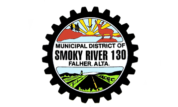 [flag of Smoky River Municipal District]