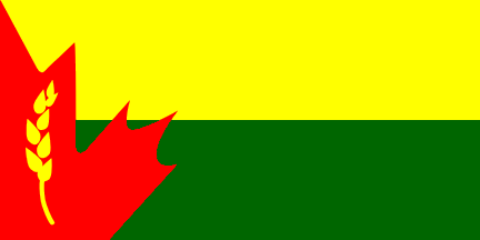 Flag of Crossfield (Alberta)