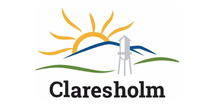 [flag of Claresholm]