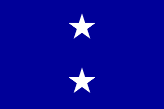 [flag of Rear Admiral with Command in Chief]