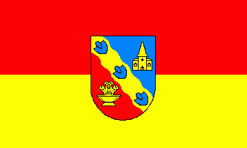 [Kirchdorf bei Sulingen municipal flag]