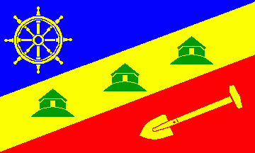 [Dagebüll Municipal flag]