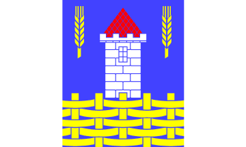 [Klixbüll municipal flag]