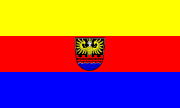 Flagge Deutschland Stadt Emden Flaggenfritze® gratis Sticker Fahne