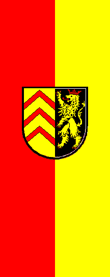 [Südwestpfalz County vertical flag (Rhineland-Palatinate, Germany)]