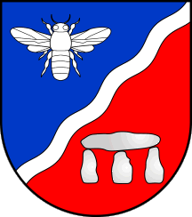 [Melsdorf coat of arms]