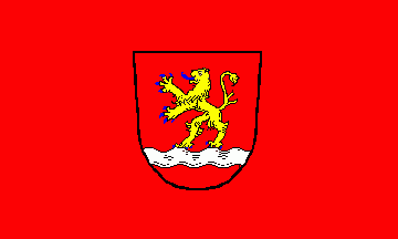 [Lauenau market town flag]