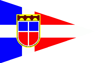 thumbnail image 2 of Flag Of Saarland (Saar Protectorate 1947-1956) - 90 X 150 Cm Polyester Hanging Flag 2 of 12