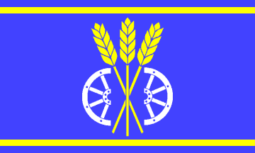 [Klein Rönnau municipal flag]