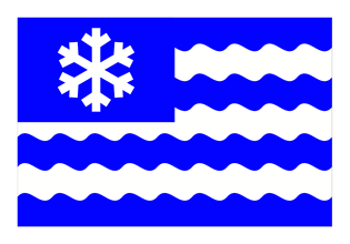 [Municipality of Kampen old reported flag]