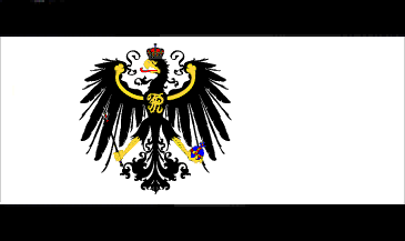 Fahne Königreich Preußen 30 x 45 cm Flagge 