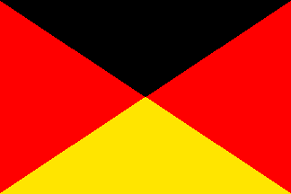[German 1924 Rhine police flag]