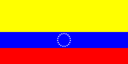 [special service flag for municipal Buildings 19 stars (Ecuador)]