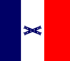 [Car flag of an Admiral of France]