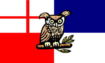 [Flag of Bromham, Wiltshire, England]