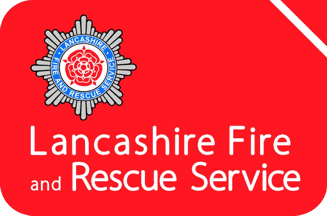 [Lancashire Fire and Rescue Service Flag]