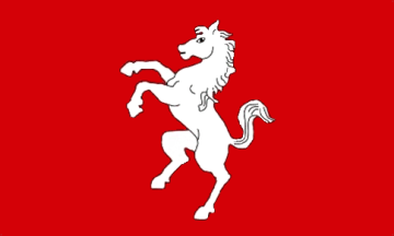 [Kent banner of arms]