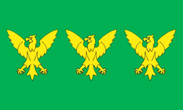 [Flag of Caernarvonshire, Wales]
