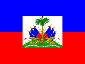 Fahne Flagge Haiti-Deutschland Freundschaftaflagge 40 x 60 cm Premiumqualität