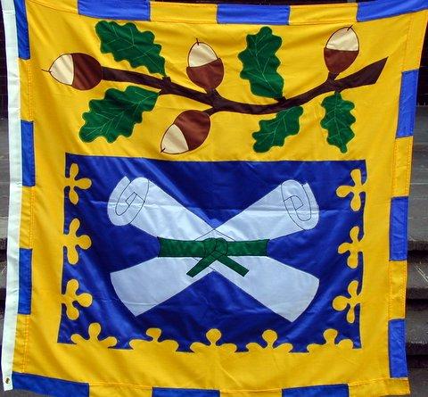 [Genealogical Society of Ireland heraldic banner]