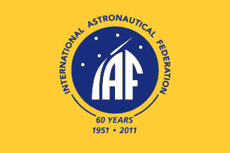 [International Astronautical Federation flag]