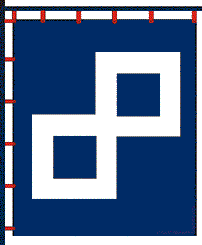 [personal flag of Naito Masanaga]
