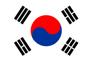 [South Korean mirrored flag]