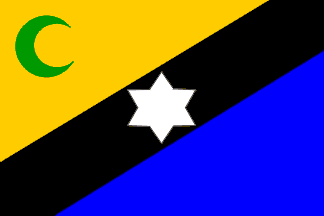 Yellow-blue Rif flag