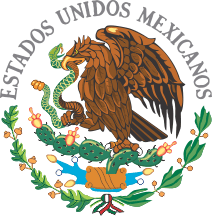 [Mexico - Coat of arms adopted as identity image by 2006-2012 federal government. By 2006-2012 Federal Government]