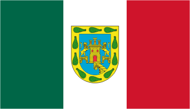 Distrito Federal unofficial tricolor flag