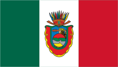 Guerrero unofficial tricolor flag
