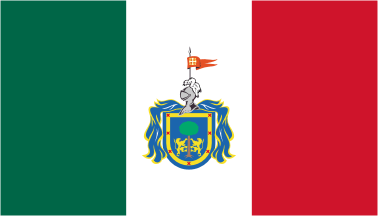 Jalisco unofficial tricolor flag