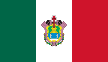 Veracruz-Llave unofficial tricolor flag