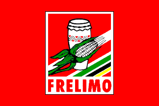 Frente de Libertaçâo de Moçambique - Fahnen Flaggen Fahne Flagge  Flaggenshop Fahnenshop Versand kaufen bestellen