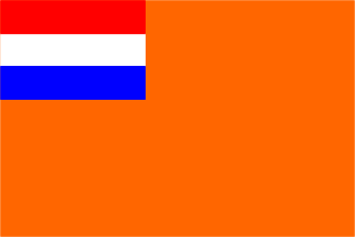 [old Oranje Verzekering houseflag]