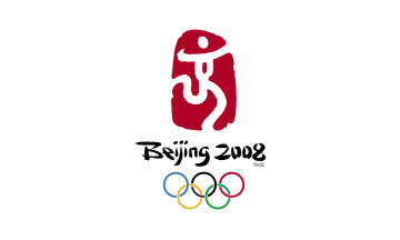 [Flag of the XXIX Olympic Games Beijing 2008]