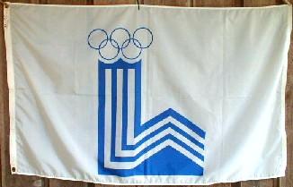 [Flag of the 13th Olympic Winter Games: Lake Placid 1980]