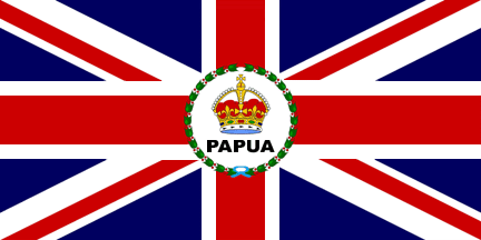 [Territory of Papua 1906-1949 (Papua New Guinea) Governor's flag]
