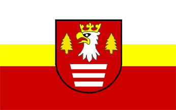 [Sucha Beskidzka county flag]