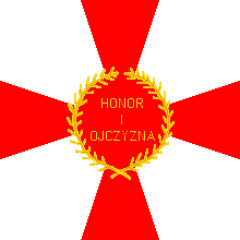 [Polish Army Corps flag]