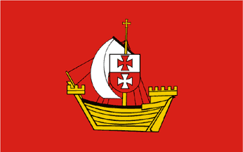 [Elbląg county flag]