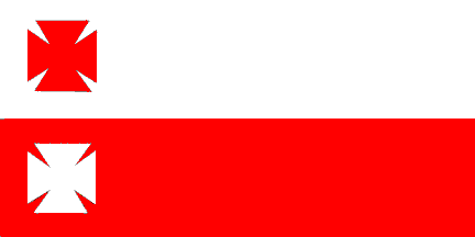[Elbląg city flag]