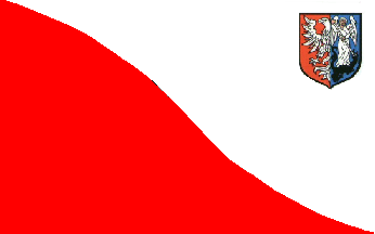 [Miescisko commune flag]