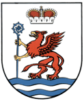[Białogard county Coat of Arms]