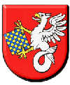 [Sławno county Coat of Arms]