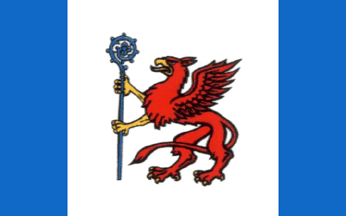 [Białogard county flag]