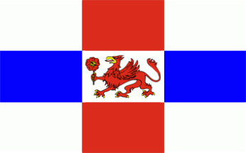[Pyrzyce county flag]