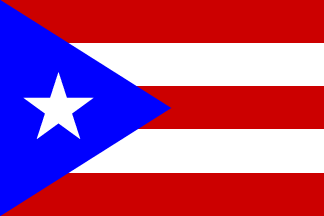 Puerto Rico Stockflagge Flaggen Fahnen Stockfahne 30x45cm 